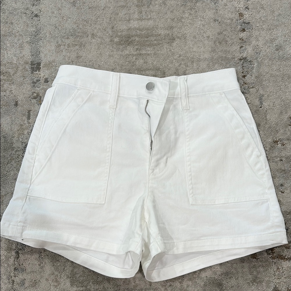 J. Crew Women's White Cargo Shorts